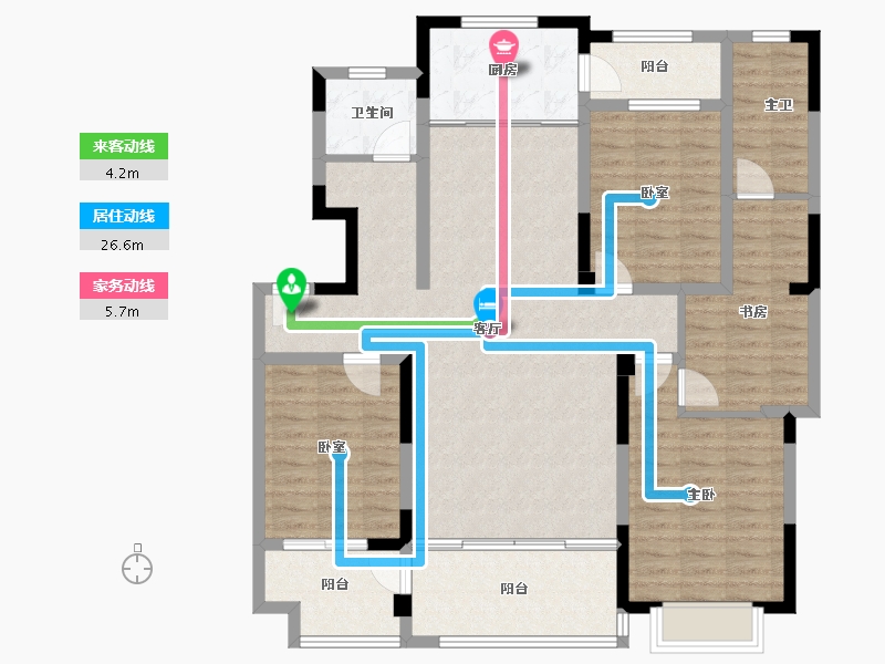 山东省-日照市-东海岸壹号-122.16-户型库-动静线