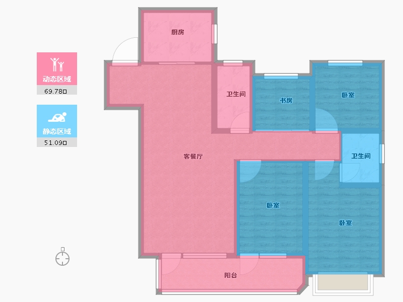 山东省-临沂市-未来城·首府-108.00-户型库-动静分区