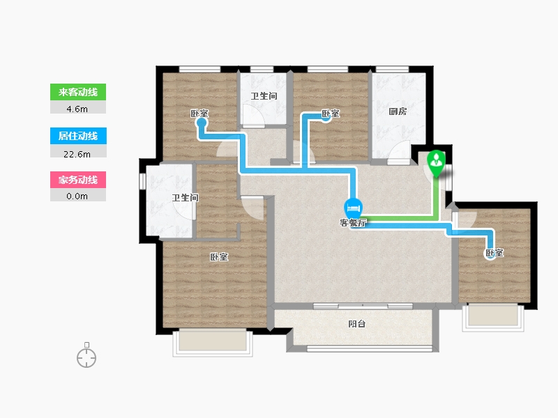 山东省-德州市-齐河新城悦隽-112.00-户型库-动静线