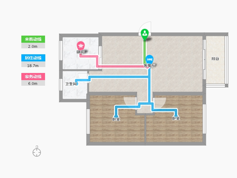 山东省-德州市-天润和园-80.00-户型库-动静线