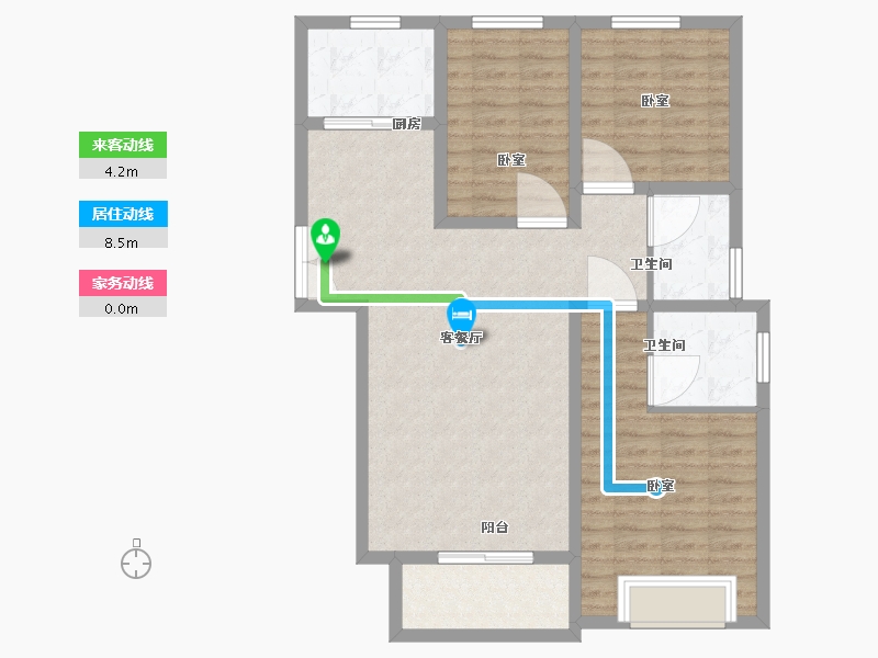 河南省-郑州市-爱丁堡-94.01-户型库-动静线