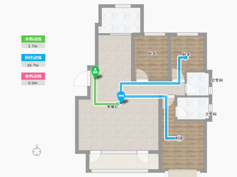 山东省-临沂市-未来城·首府-95.00-户型库-动静线