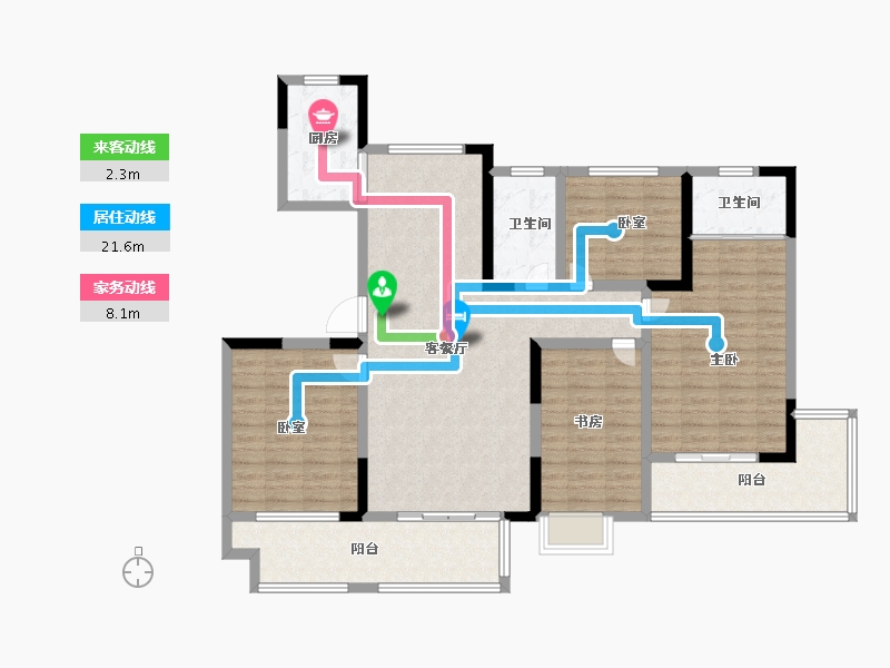 河南省-洛阳市-文乐山水上境-123.14-户型库-动静线