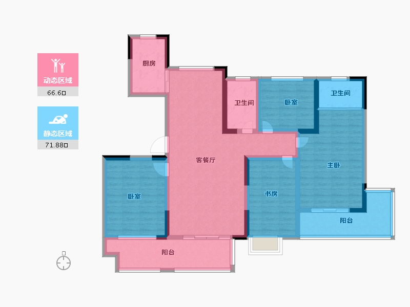 河南省-洛阳市-文乐山水上境-123.14-户型库-动静分区