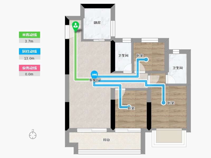 河南省-郑州市-新城郡望府-38.92-户型库-动静线