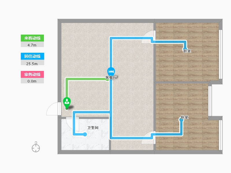 河南省-郑州市-银基C5-88.00-户型库-动静线