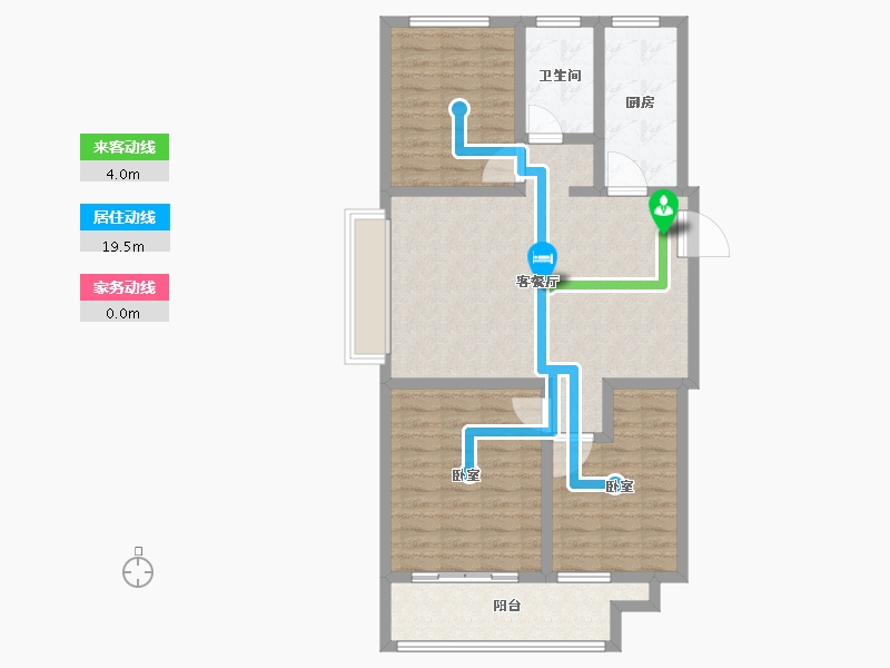 山东省-聊城市-壹号院-93.78-户型库-动静线