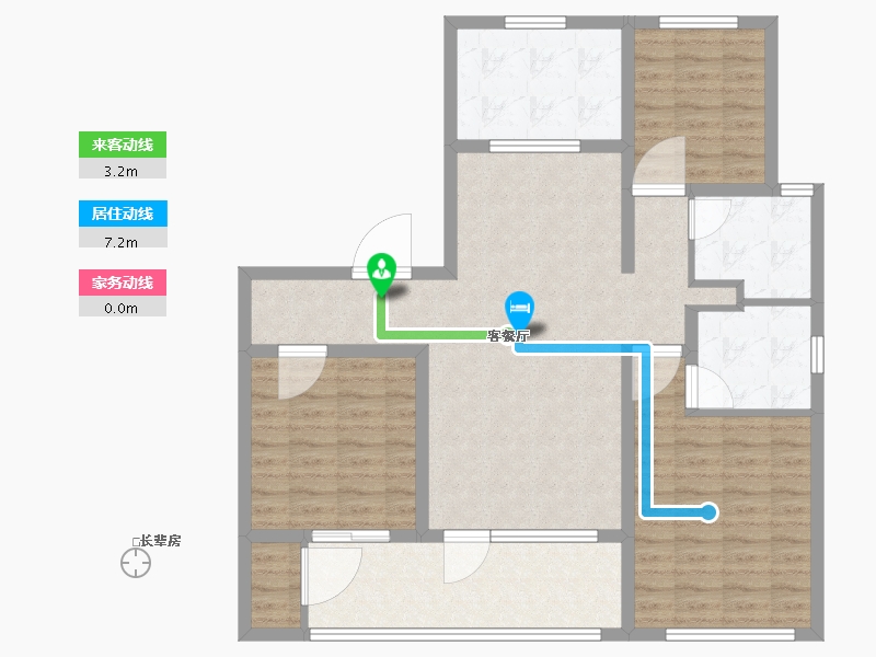 山东省-青岛市-青岛保利大国璟-102.00-户型库-动静线