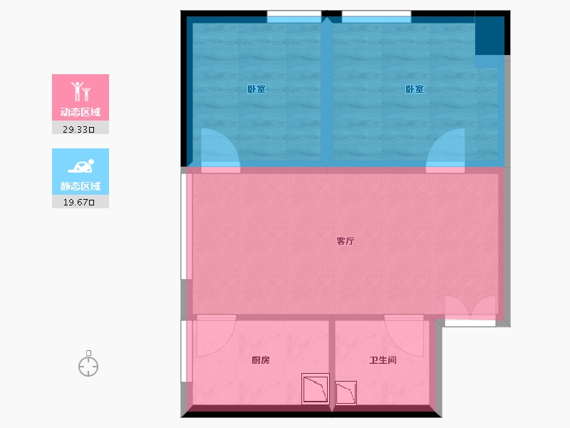 山东省-威海市-财富1号-42.47-户型库-动静分区