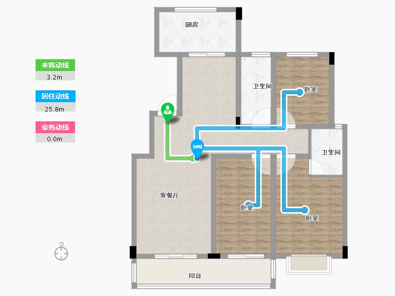 河南省-洛阳市-海景花园-116.30-户型库-动静线