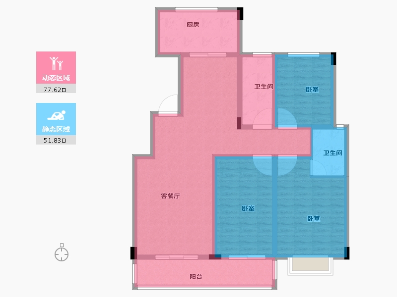 河南省-洛阳市-海景花园-116.30-户型库-动静分区