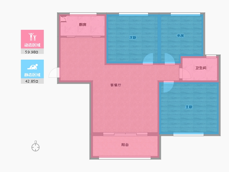 山东省-济南市-中国铁建明山秀水-92.01-户型库-动静分区