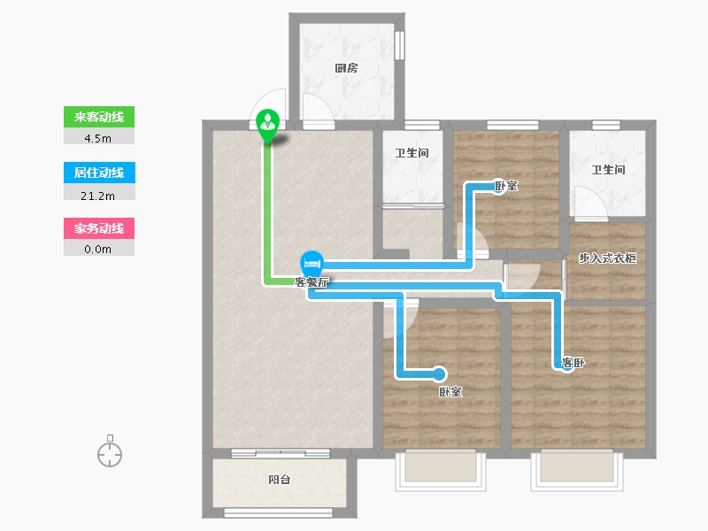 山东省-聊城市-锦绣翡翠城-95.00-户型库-动静线