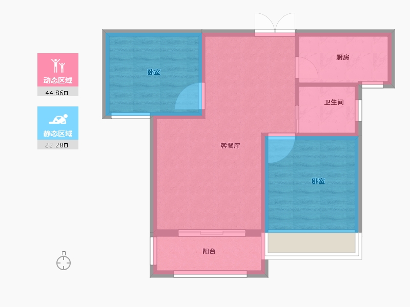 河南省-郑州市-中金智谷-60.01-户型库-动静分区