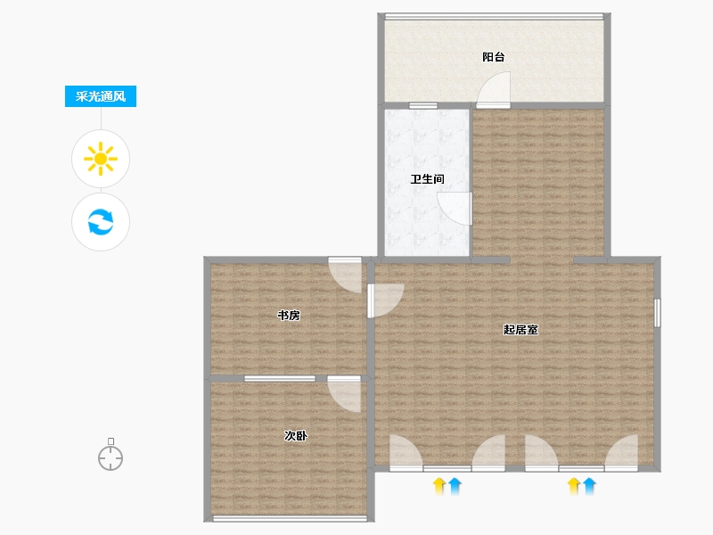 山东省-威海市-威高水韵康桥-207.00-户型库-采光通风