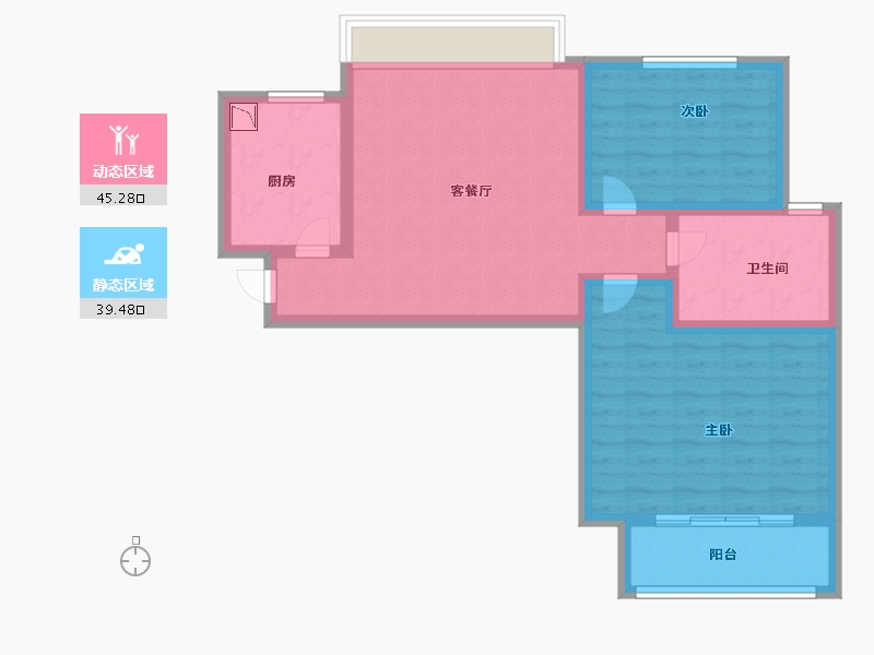 山东省-济南市-中国铁建明山秀水-75.00-户型库-动静分区