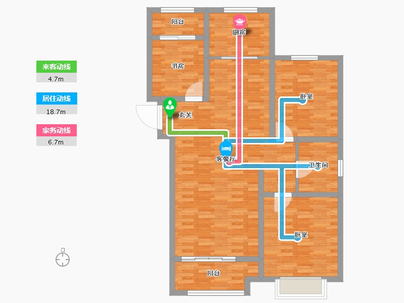 山东省-青岛市-忠观悦府-99.00-户型库-动静线