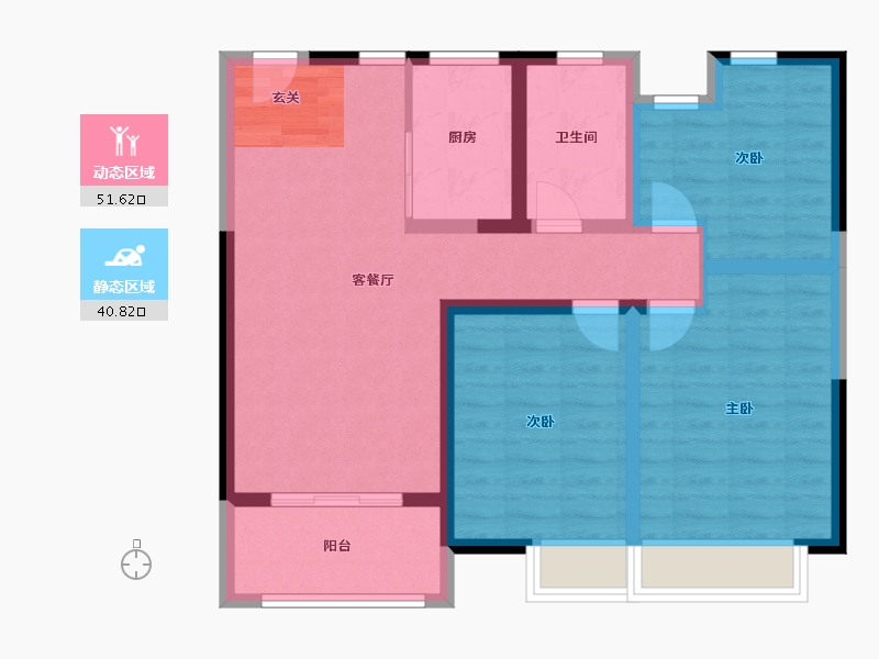 安徽省-滁州市-明中状元府-82.01-户型库-动静分区