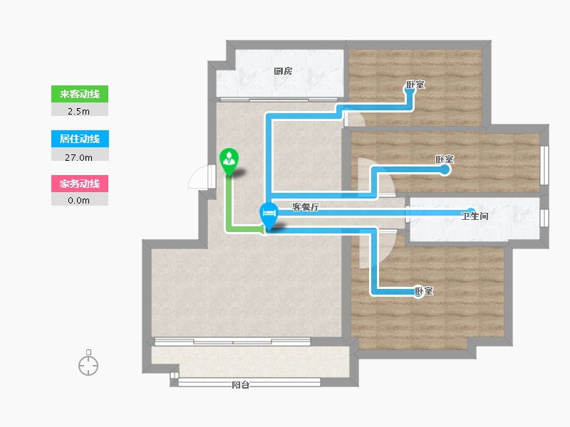 山东省-德州市-天润和园-78.00-户型库-动静线