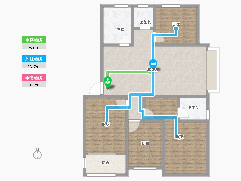 山东省-菏泽市-枫庭世家-118.04-户型库-动静线