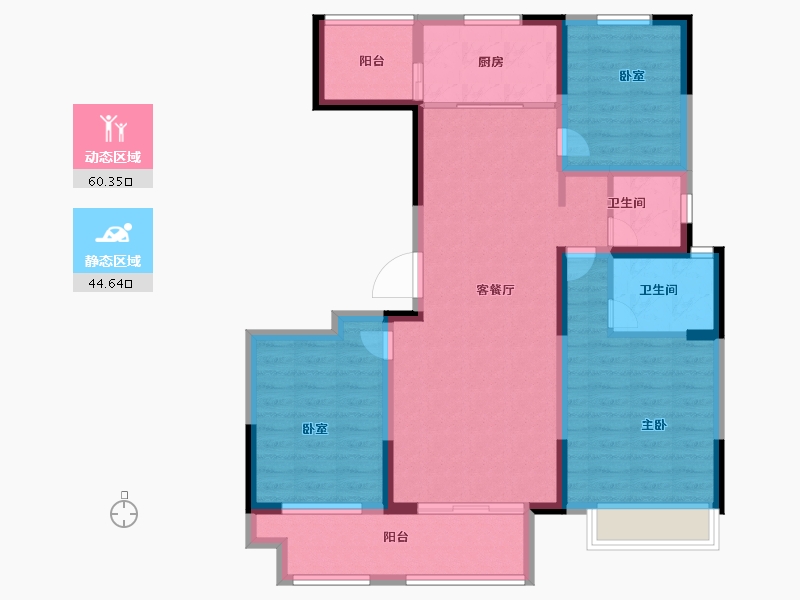 河南省-洛阳市-文乐山水上境-93.21-户型库-动静分区