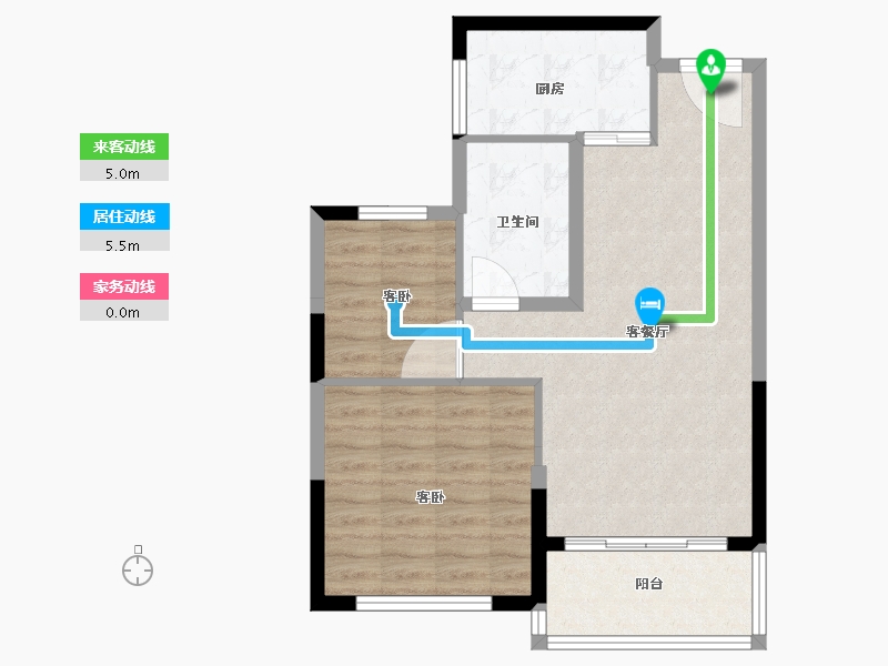 河南省-新乡市-开封恒大文化旅游城-66.00-户型库-动静线