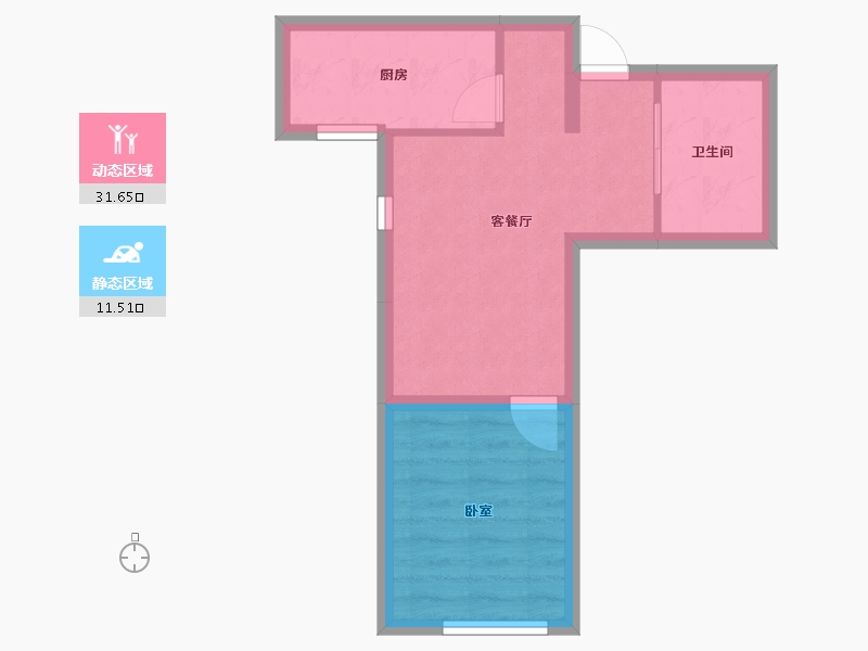 新疆维吾尔自治区-乌鲁木齐市-秦基澜城-37.94-户型库-动静分区