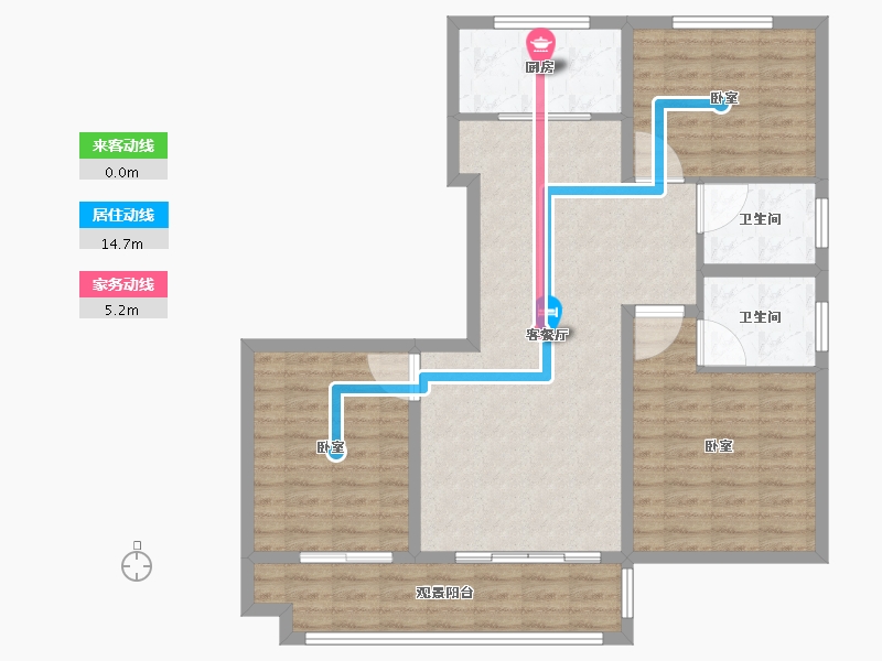 河南省-新乡市-和海和悦府-97.51-户型库-动静线