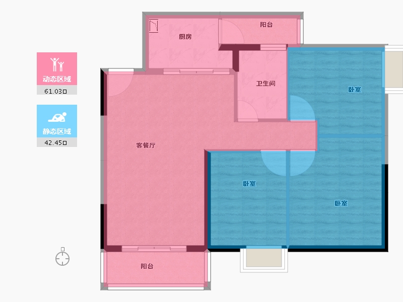 河南省-洛阳市-美景嘉园-94.01-户型库-动静分区