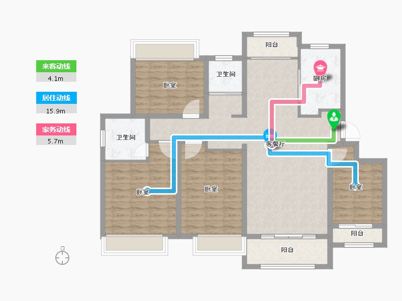 山东省-德州市-德成名郡-117.72-户型库-动静线