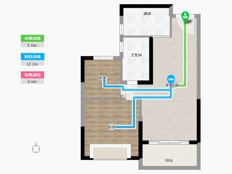 河南省-洛阳市-开封恒大文化旅游城-66.00-户型库-动静线