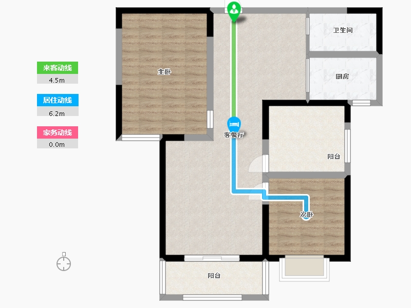 江西省-宜春市-尚品国际-88.80-户型库-动静线