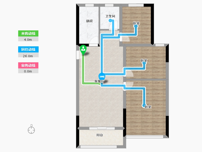 河南省-郑州市-中建梅溪上郡-82.01-户型库-动静线