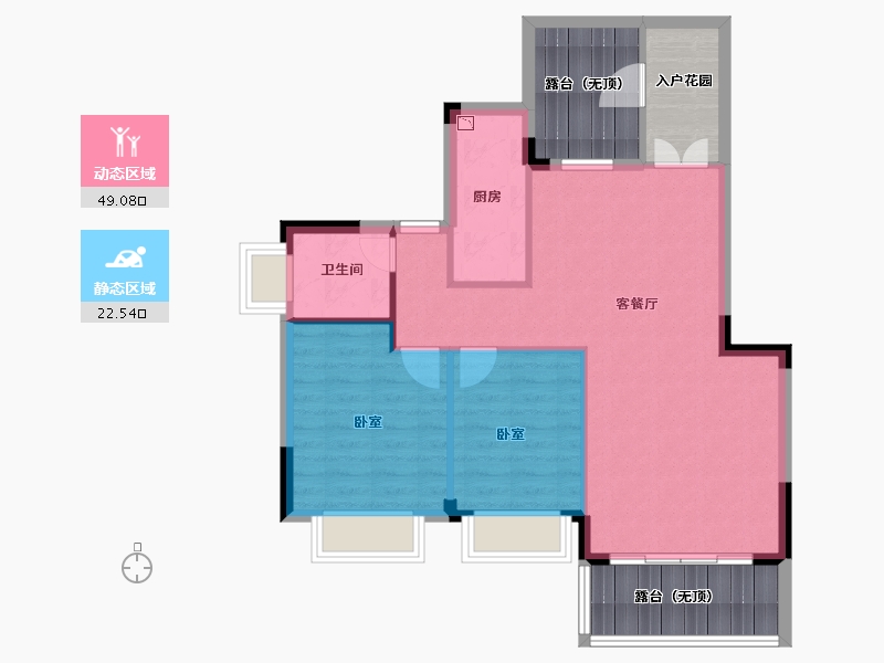 河南省-洛阳市-联信隆庭-81.56-户型库-动静分区