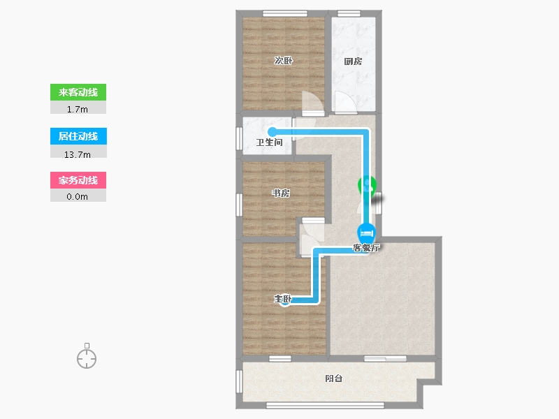 山东省-日照市-潮河春田-91.31-户型库-动静线