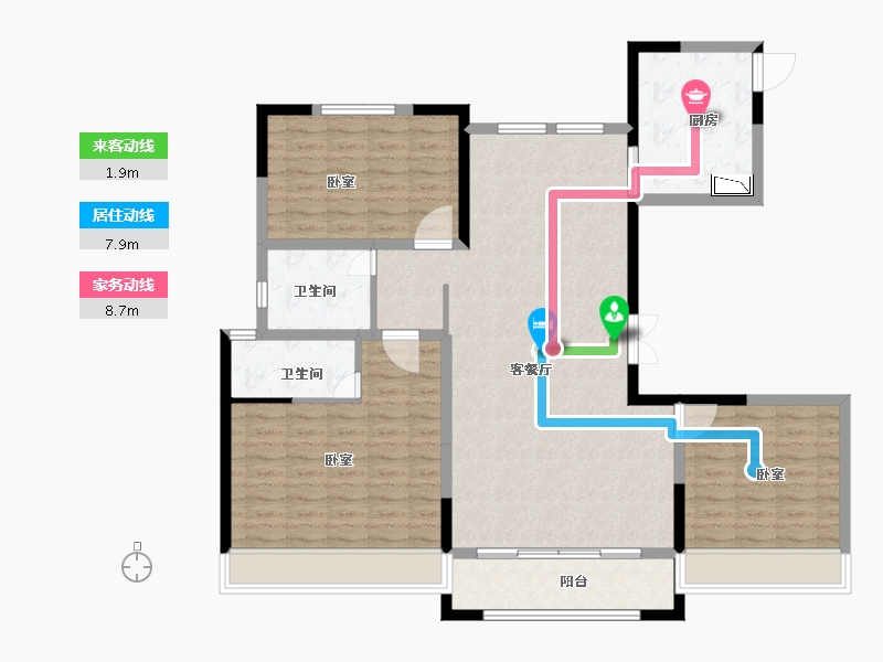 山东省-菏泽市-新洲欧洲城-121.00-户型库-动静线