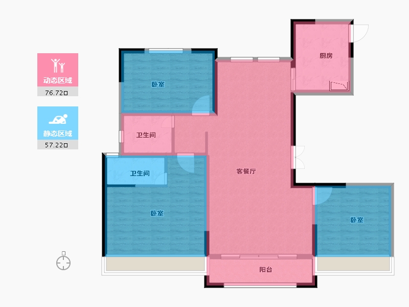 山东省-菏泽市-新洲欧洲城-121.00-户型库-动静分区