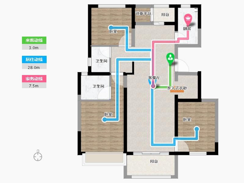 河南省-洛阳市-正商城-103.00-户型库-动静线