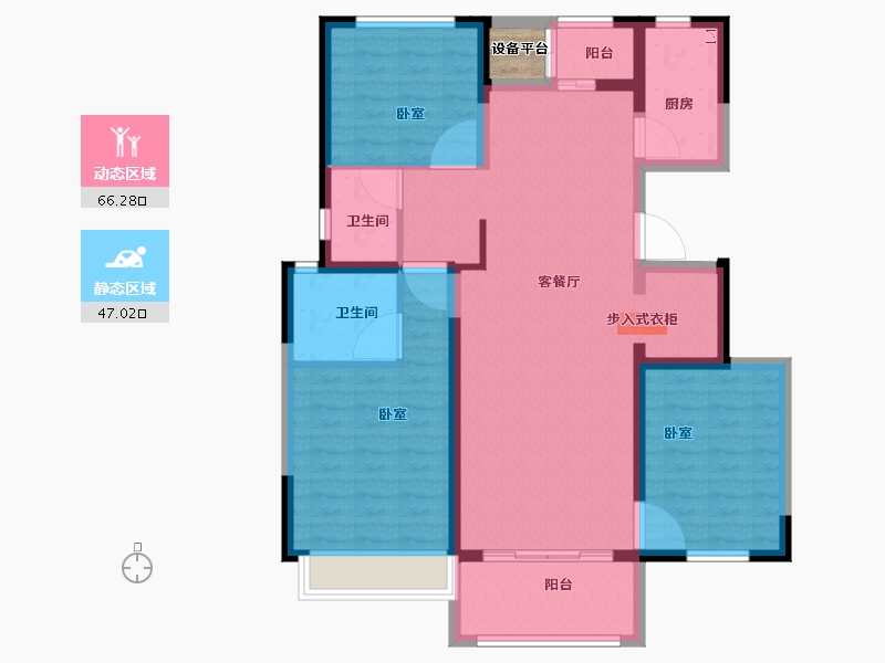 河南省-洛阳市-正商城-103.00-户型库-动静分区