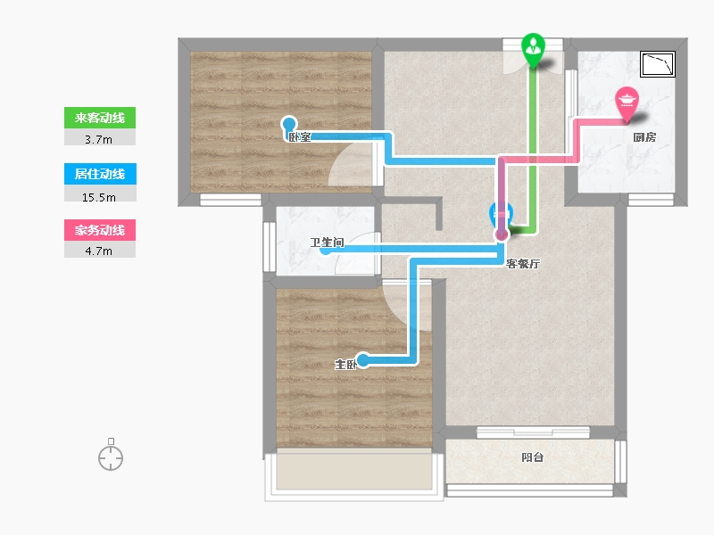 河南省-洛阳市-建业贰号城邦-62.00-户型库-动静线