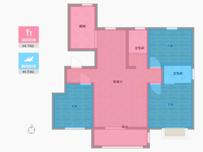 山东省-日照市-上和·海悦府-101.01-户型库-动静分区