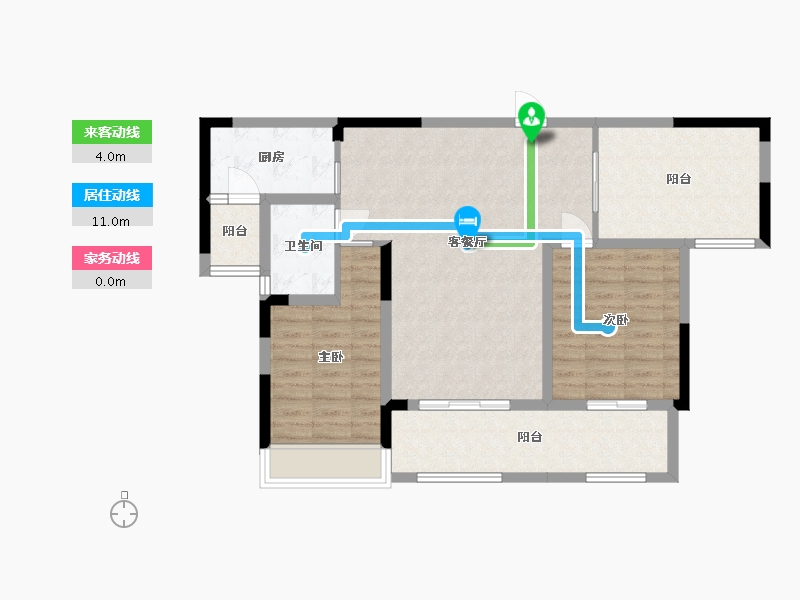 江西省-宜春市-创维·城市之光-89.89-户型库-动静线