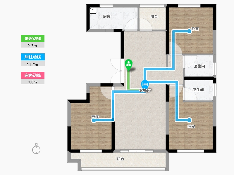 河南省-开封市-豫发学府-106.00-户型库-动静线