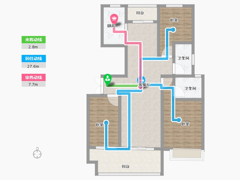 河南省-开封市-兰考兰阳府-109.33-户型库-动静线