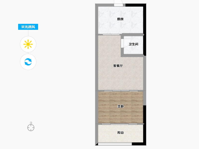 山东省-济南市-齐鲁百老汇-46.11-户型库-采光通风