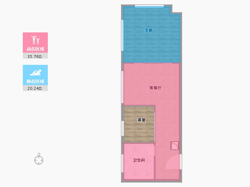 山东省-济南市-万虹广场-58.01-户型库-动静分区