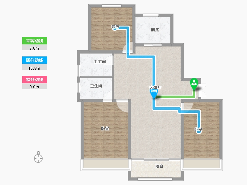 山东省-菏泽市-新洲欧洲城-119.00-户型库-动静线