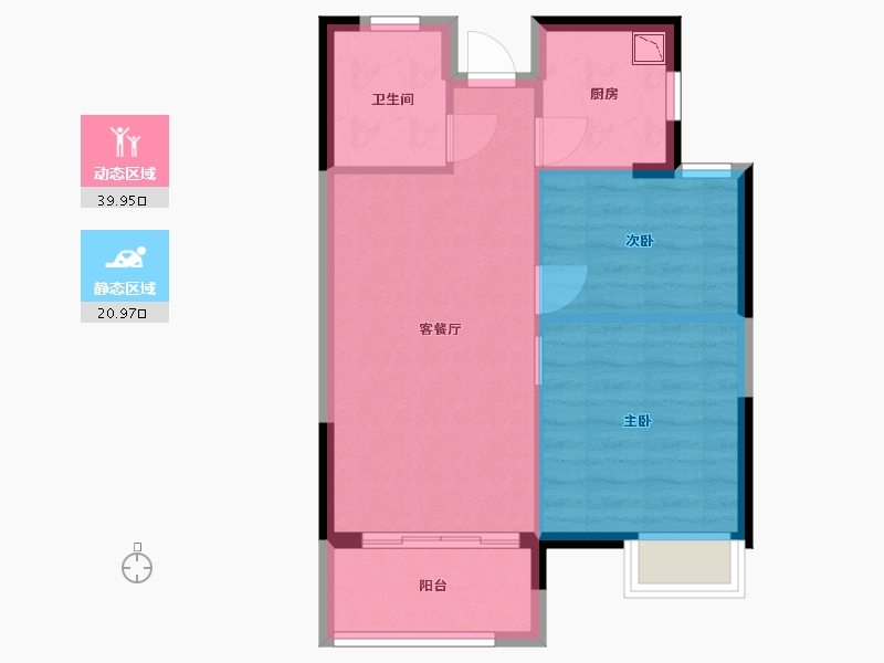 江西省-宜春市-东方博园-54.79-户型库-动静分区