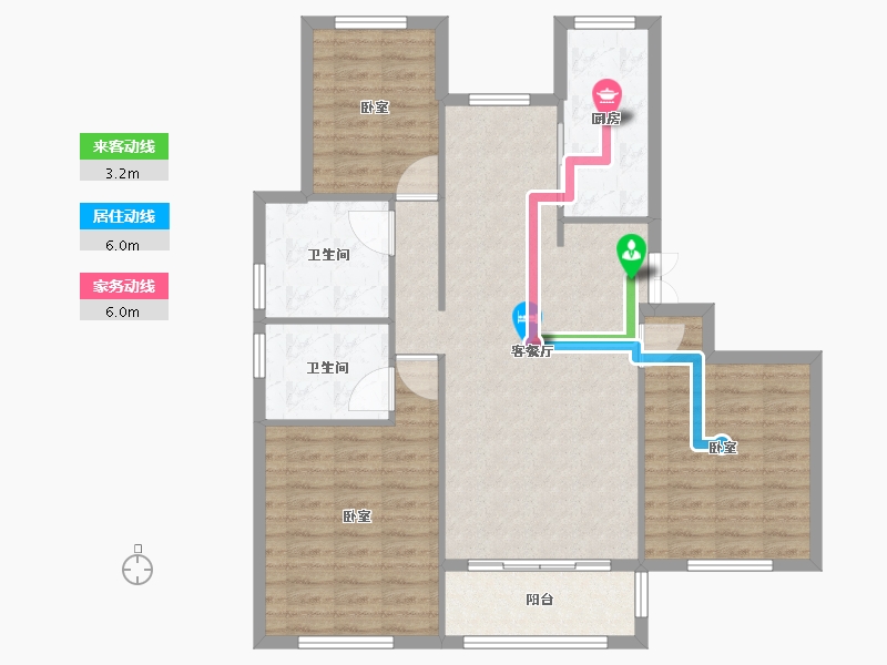 山东省-烟台市-侯至府-100.00-户型库-动静线