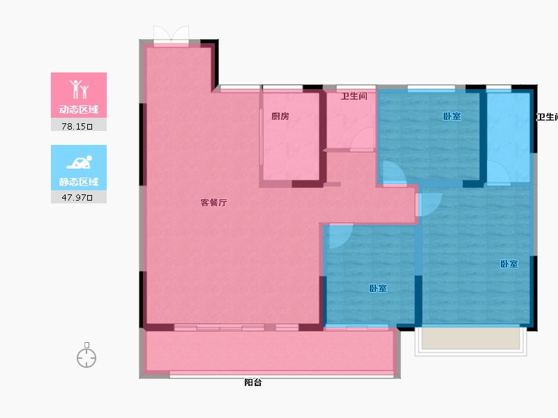 河南省-安阳市-开祥御龙城-114.00-户型库-动静分区